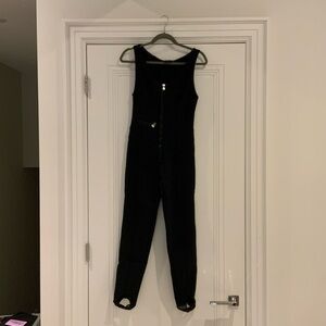 Bogner Black Cropped Jumpsuit